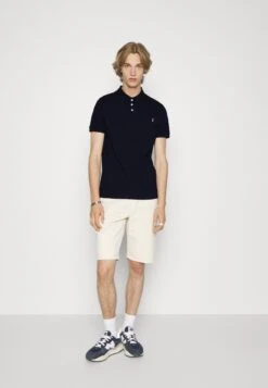 Pier One 2 PACK - Koszulka Polo - Blue/bordeaux