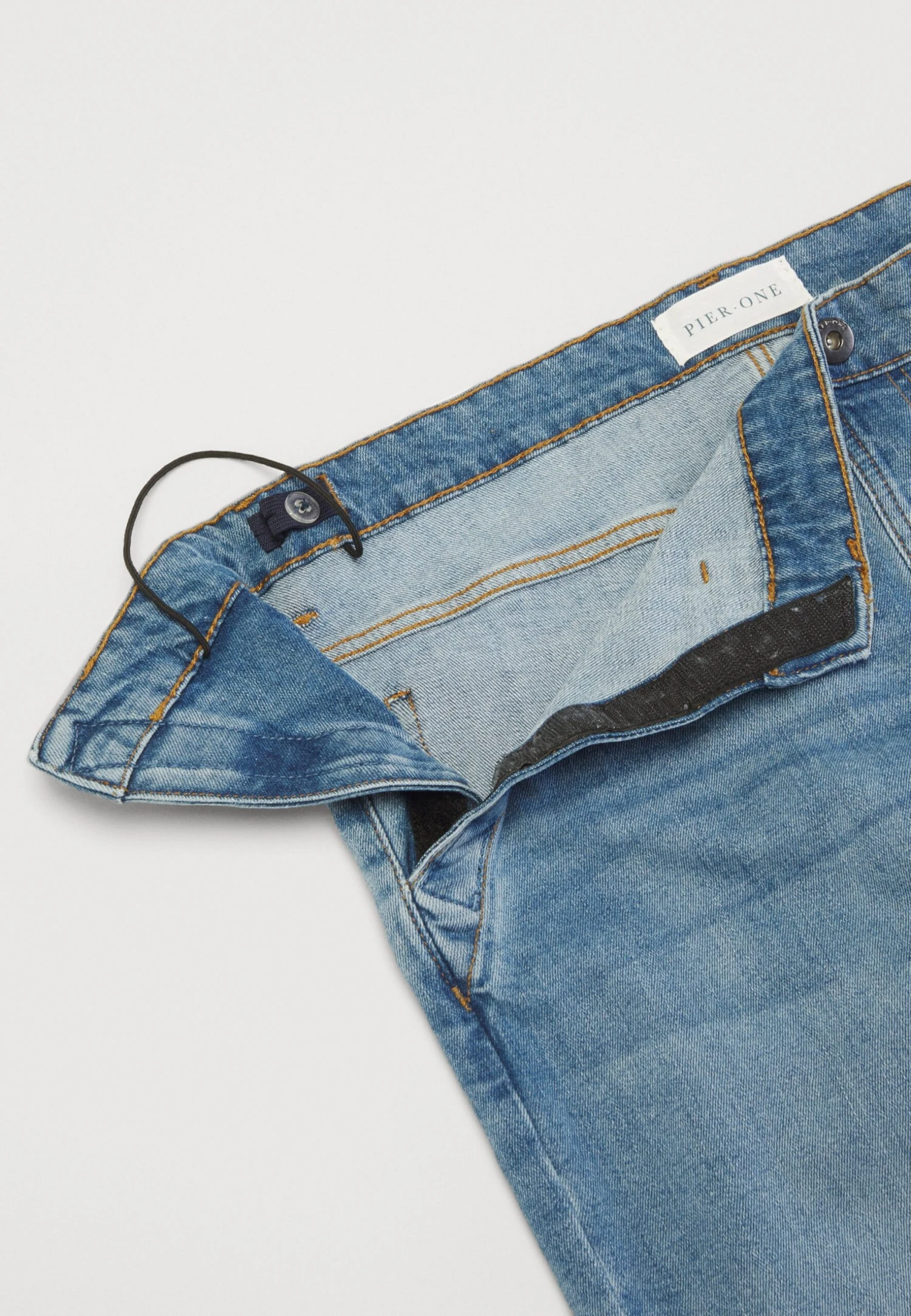 Pier One Jeansy Straight Leg - Blue Denim 9 Pier One Jeansy Straight Leg - Blue Denim - obrazek 7