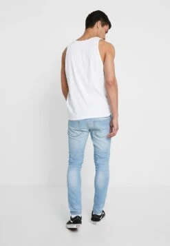 Pier One SKINNY FIT - Jeansy Skinny Fit - Bleached Denim 10 Pier One SKINNY FIT - Jeansy Skinny Fit - Bleached Denim -Sklep Z Odzieżą Męską 0c4618ffffc74856adc92a62a6024672