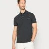Pier One TRICOLORE TRIM POLO - Koszulka Polo - Dark Grey -Sklep Z Odzieżą Męską 0c4ee458b1f1403f903cb58949107291