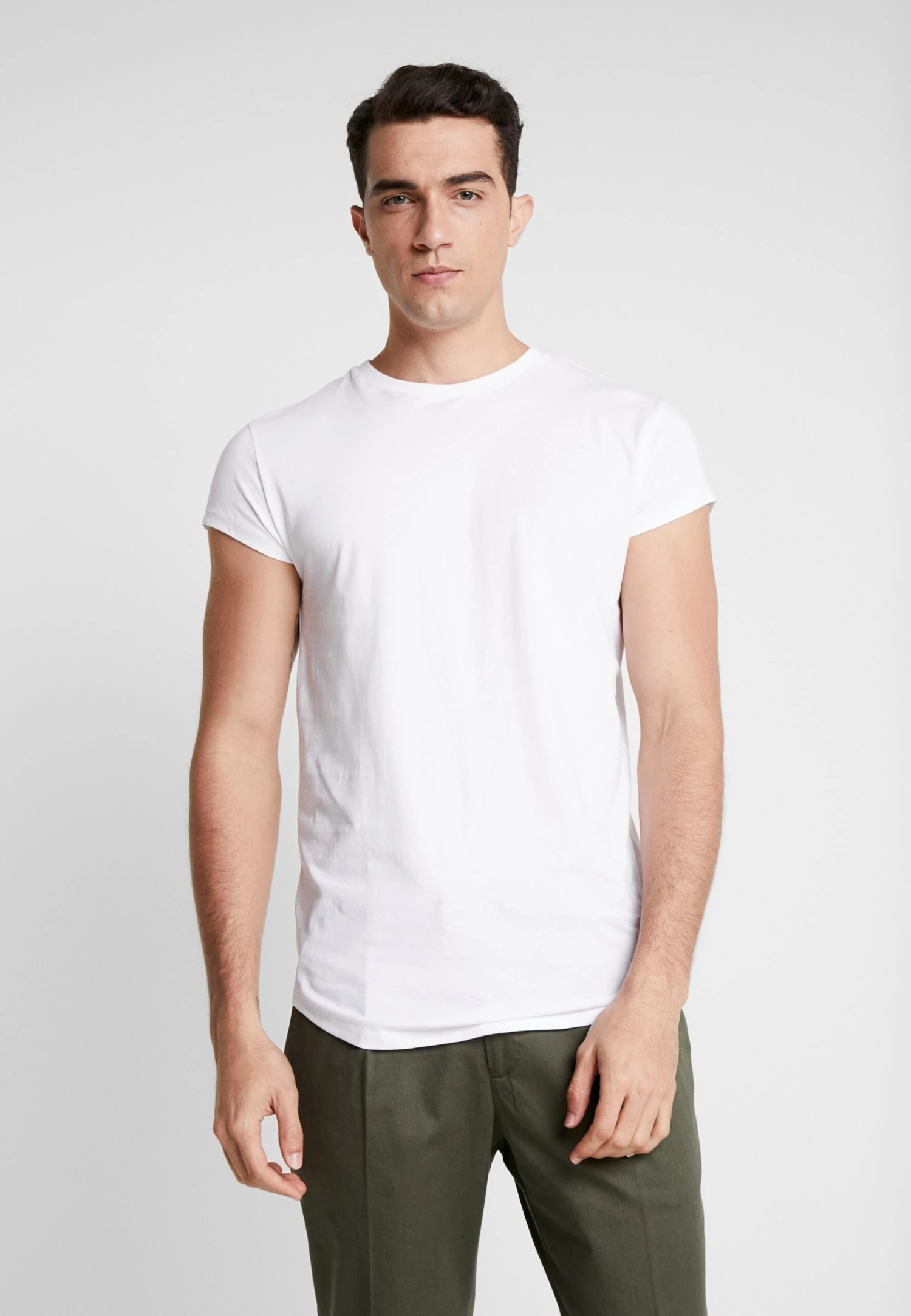 Pier One T-shirt Basic - White 3 Pier One T-shirt Basic - White