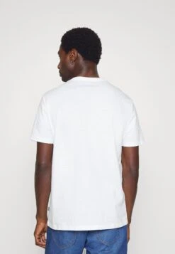 Pier One 5 PACK - T-shirt Basic - White/blue/stone -Sklep Z Odzieżą Męską 12c42a56c2d741c1ab0fe1d8db22f520