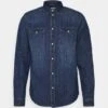 Pier One DENIM - Koszula - Blue Denim -Sklep Z Odzieżą Męską 14816eb33aa843d586d3ae8070a120b6