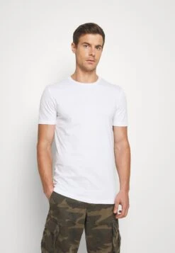Pier One 7 PACK - T-shirt Basic - White -Sklep Z Odzieżą Męską 14da9e14511e44fc80122efa29a01cb9