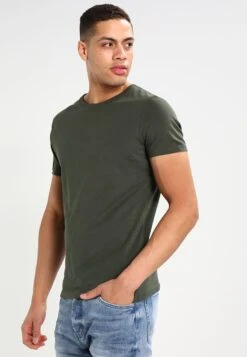 Pier One T-shirt Basic - Khaki