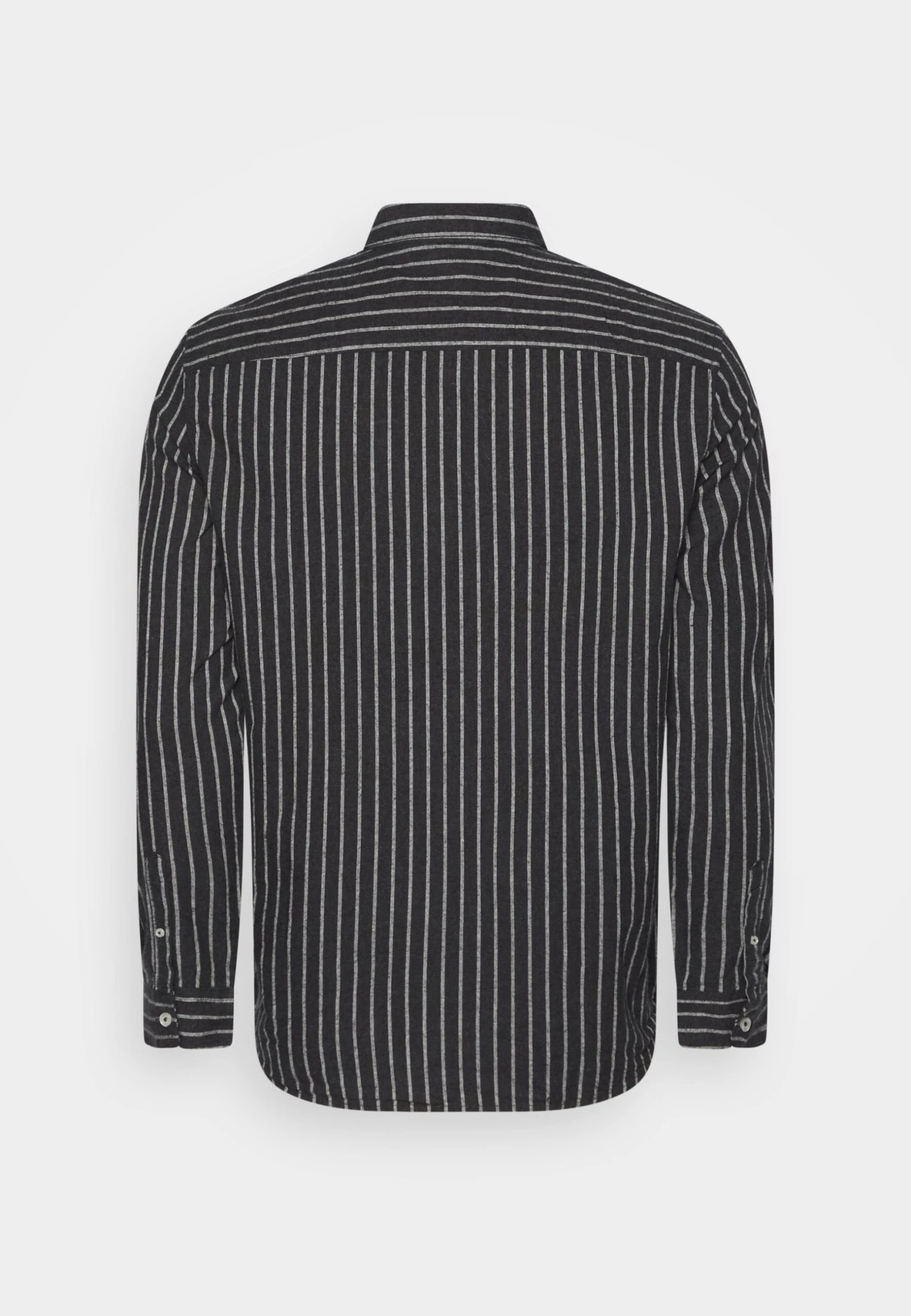 Pier One FLANNEL STRIPES - Koszula - Dark Grey 4 Pier One FLANNEL STRIPES - Koszula - Dark Grey - obrazek 2