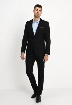 Pier One 2 PACK - Koszula Biznesowa - Light Blue/dark Blue