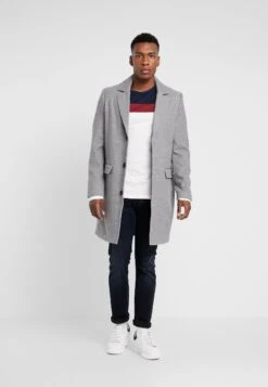 Pier One Bluzka Z Długim Rękawem - Offwhite/dark Blue -Sklep Z Odzieżą Męską 29e109eae189405994b919b5d531fb69