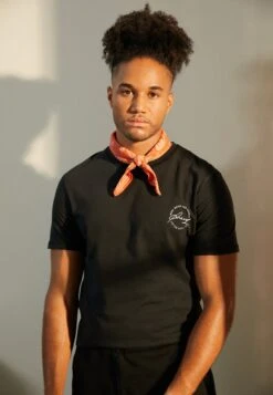 Pier One T-shirt Z Nadrukiem - Black