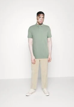 Pier One 3 PACK - Koszulka Polo - Mint/tan/light Blue