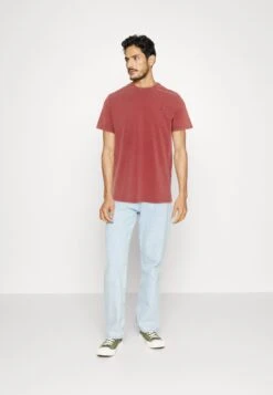 Pier One 5 PACK - T-shirt Basic - Off-white/lilac/light Red