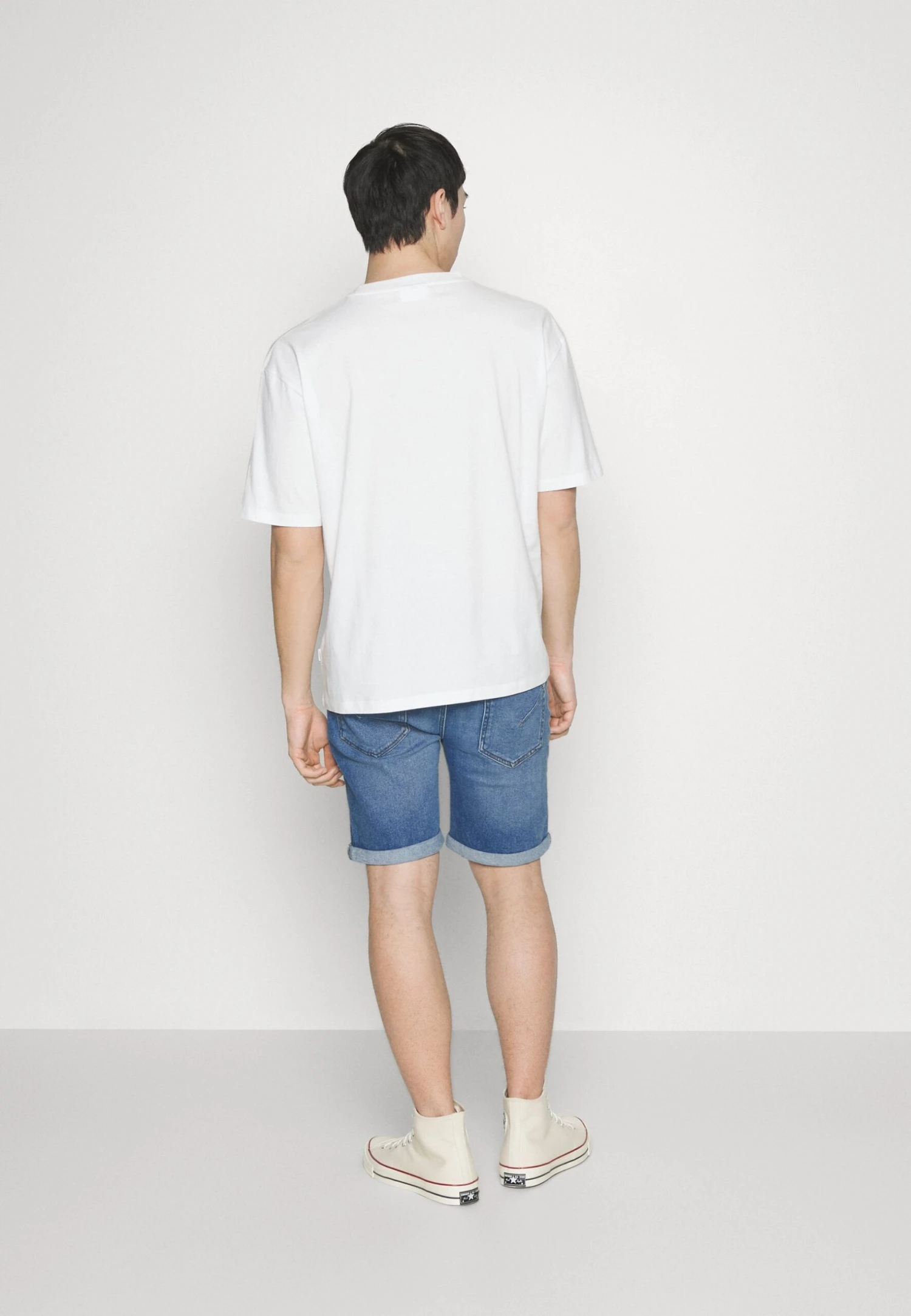 Pier One Szorty Jeansowe - Blue Denim 5 Pier One Szorty Jeansowe - Blue Denim - obrazek 3