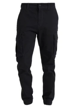 Pier One CUFFED SKINNY TROUSER - Bojówki - Black 13 Pier One CUFFED SKINNY TROUSER - Bojówki - Black -Sklep Z Odzieżą Męską 3432277f4bf94e71956181ab1ee213e5