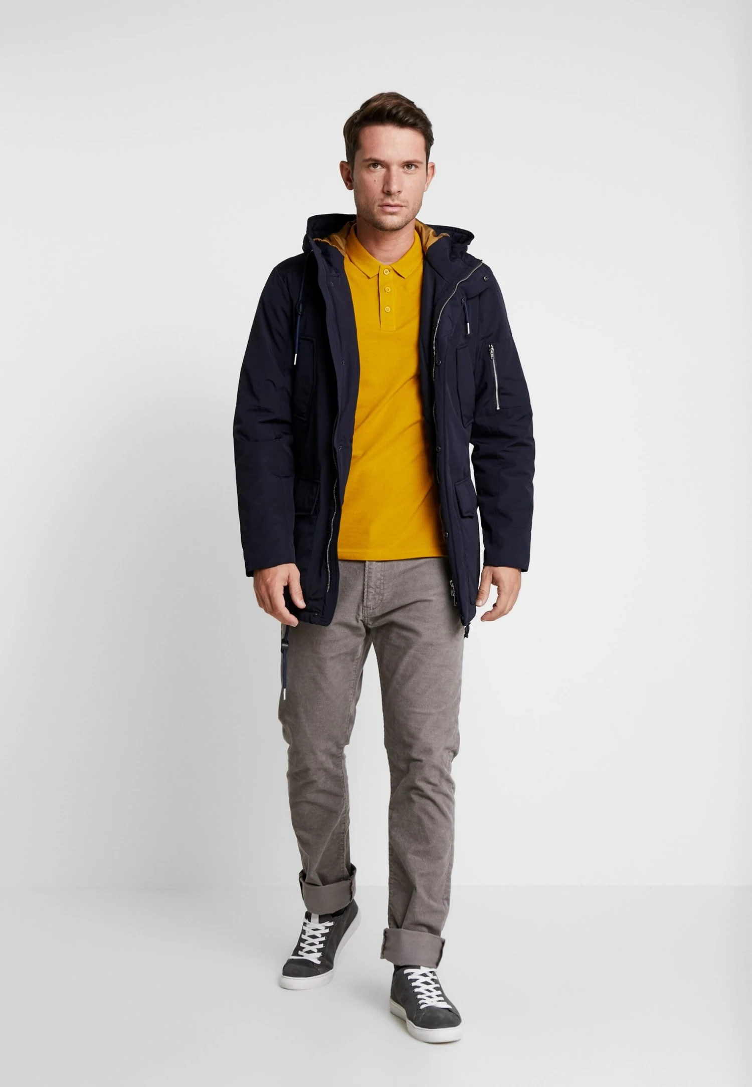 Pier One Koszulka Polo - Mustard 4 Pier One Koszulka Polo - Mustard - obrazek 2