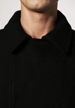 Pier One Krótki Płaszcz - Black -Sklep Z Odzieżą Męską 3a807c417cf745f9bb635596e9ac1542