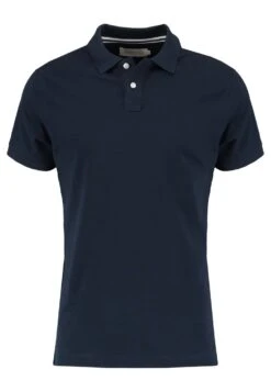 Pier One BASIC - Koszulka Polo - Dark Blue -Sklep Z Odzieżą Męską 3bb06f8d8464480597af2b85229909b4