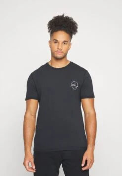 Pier One T-shirt Z Nadrukiem - Black -Sklep Z Odzieżą Męską 44608bc2e0f74229aa7291b51b0b4a9f