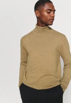 Pier One Sweter - Camel -Sklep Z Odzieżą Męską 47bff6f3513d4bf99847fbf4c74c98b3