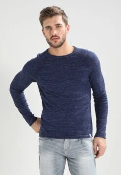 Pier One Sweter - Mottled Blue
