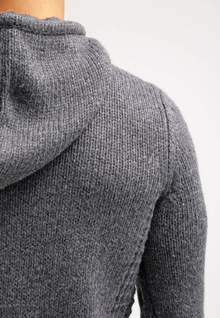 Pier One Bluza Z Kapturem - Dark Grey Melange 8 Pier One Bluza Z Kapturem - Dark Grey Melange - obrazek 6