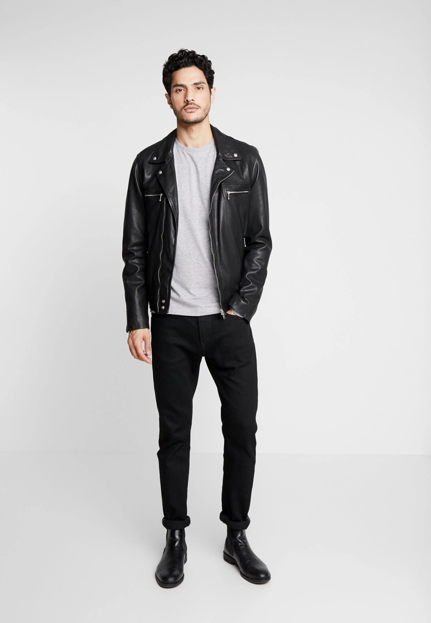 Pier One Bluzka Z Długim Rękawem - Mottled Grey 4 Pier One Bluzka Z Długim Rękawem - Mottled Grey - obrazek 2