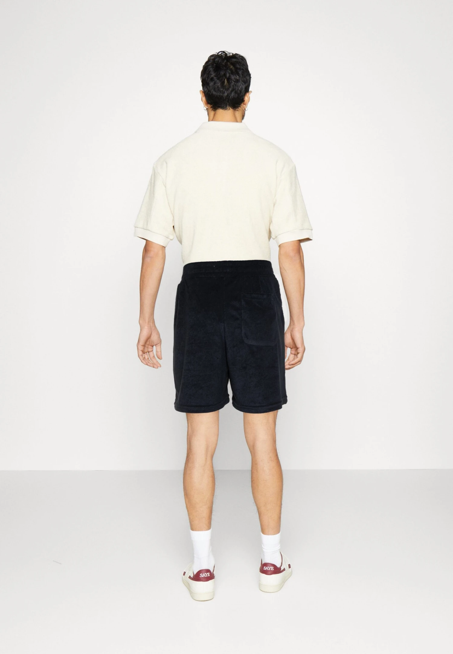 Pier One TOWELING - Szorty - Dark Blue 5 Pier One TOWELING - Szorty - Dark Blue - obrazek 3