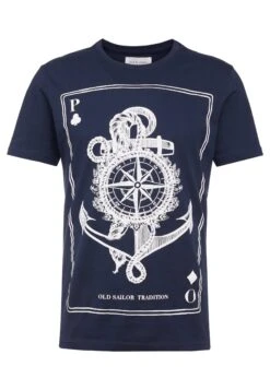Pier One T-shirt Z Nadrukiem - Dark Blue -Sklep Z Odzieżą Męską 501d5d59625d4986819c07ebea070572