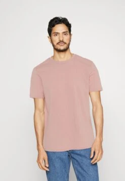 Pier One 3 PACK - T-shirt Basic - Mottled Light Grey/pink/black -Sklep Z Odzieżą Męską 51ca1d760b7e488e96deaeec0f8399ab