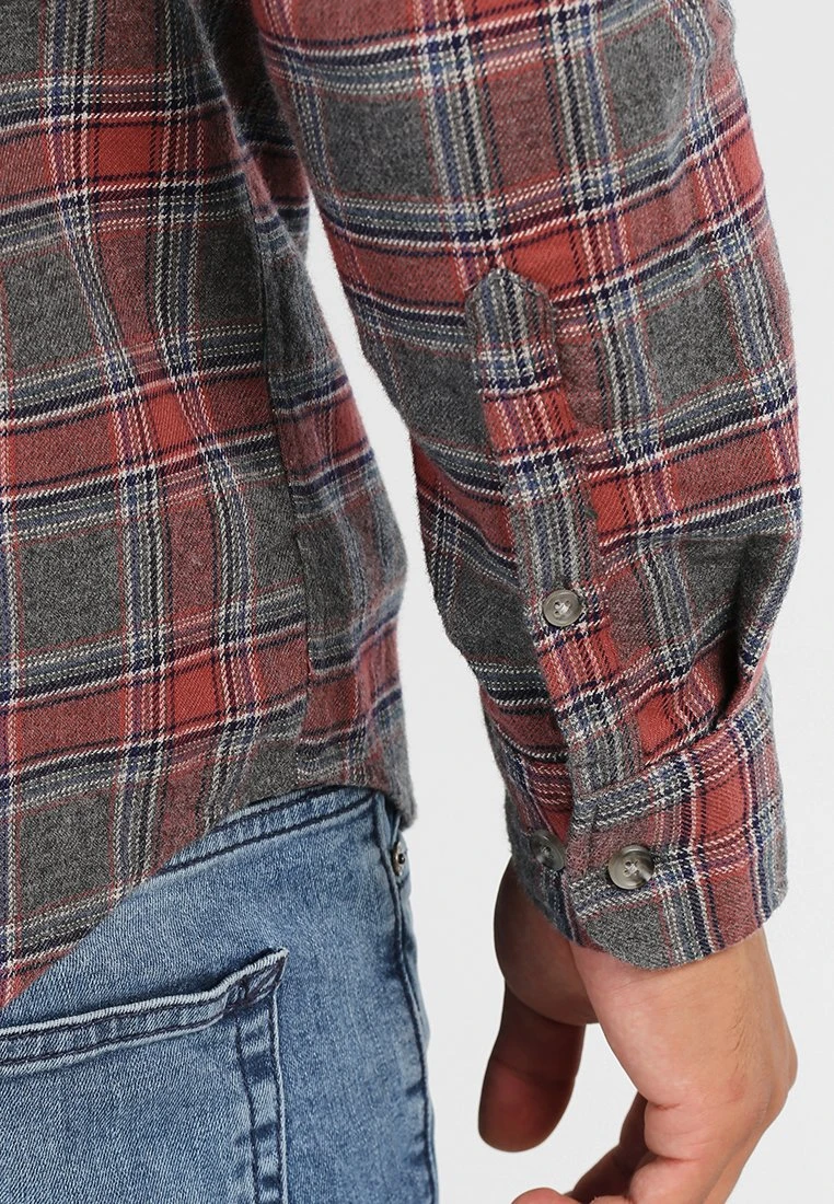 Pier One Koszula - Grey/coral 7 Pier One Koszula - Grey/coral - obrazek 5