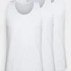 Pier One 3 PACK - Top - White 1 Pier One 3 PACK - Top - White -Sklep Z Odzieżą Męską 5995956db2d84a14a3372f9680ac8dd4