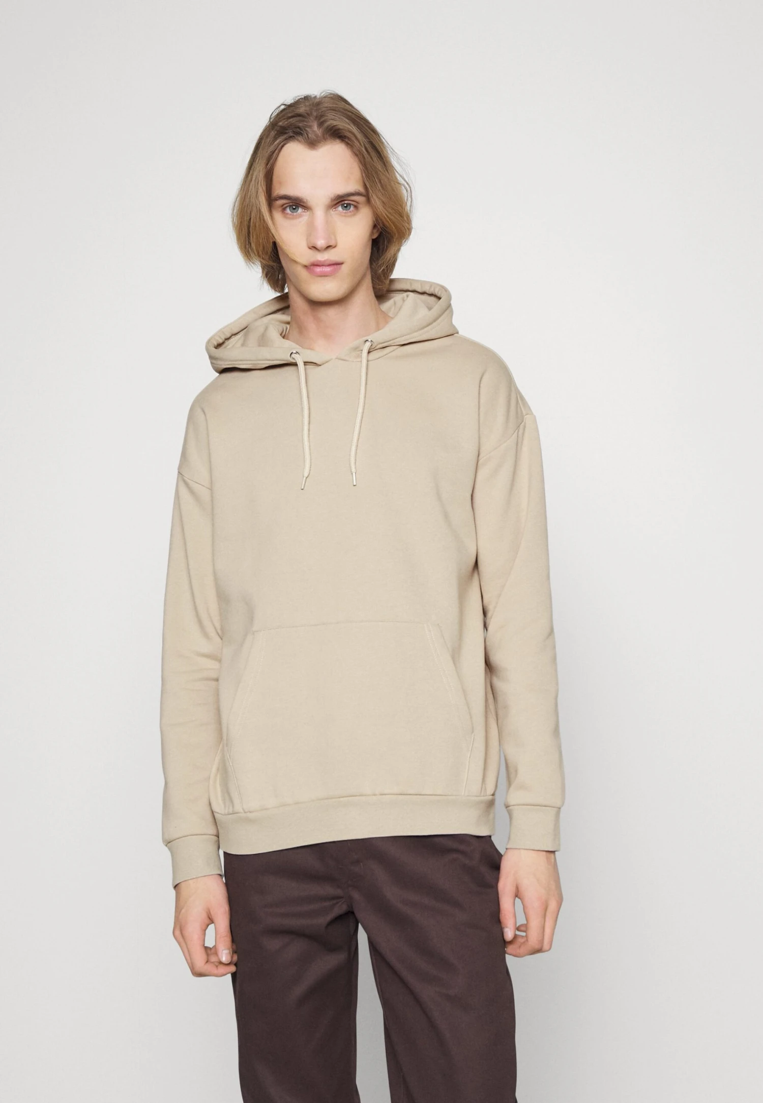 Pier One 2 PACK - Bluza Z Kapturem - Black/ Beige 4 Pier One 2 PACK - Bluza Z Kapturem - Black/ Beige - obrazek 2