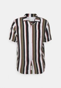 Pier One Koszula - Khaki/dark Blue