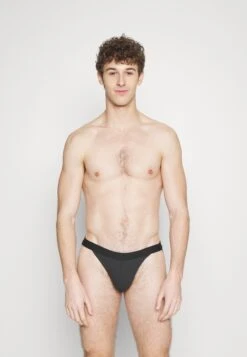 Pier One JOCK STRAP 3 PACK - Figi - Black