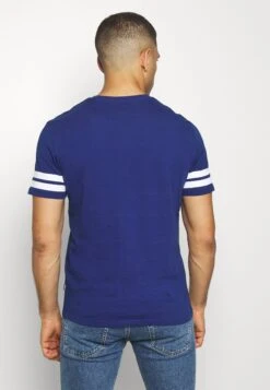 Pier One T-shirt Z Nadrukiem - Blue -Sklep Z Odzieżą Męską 5f00f94ba16148aca44298ea339584a7