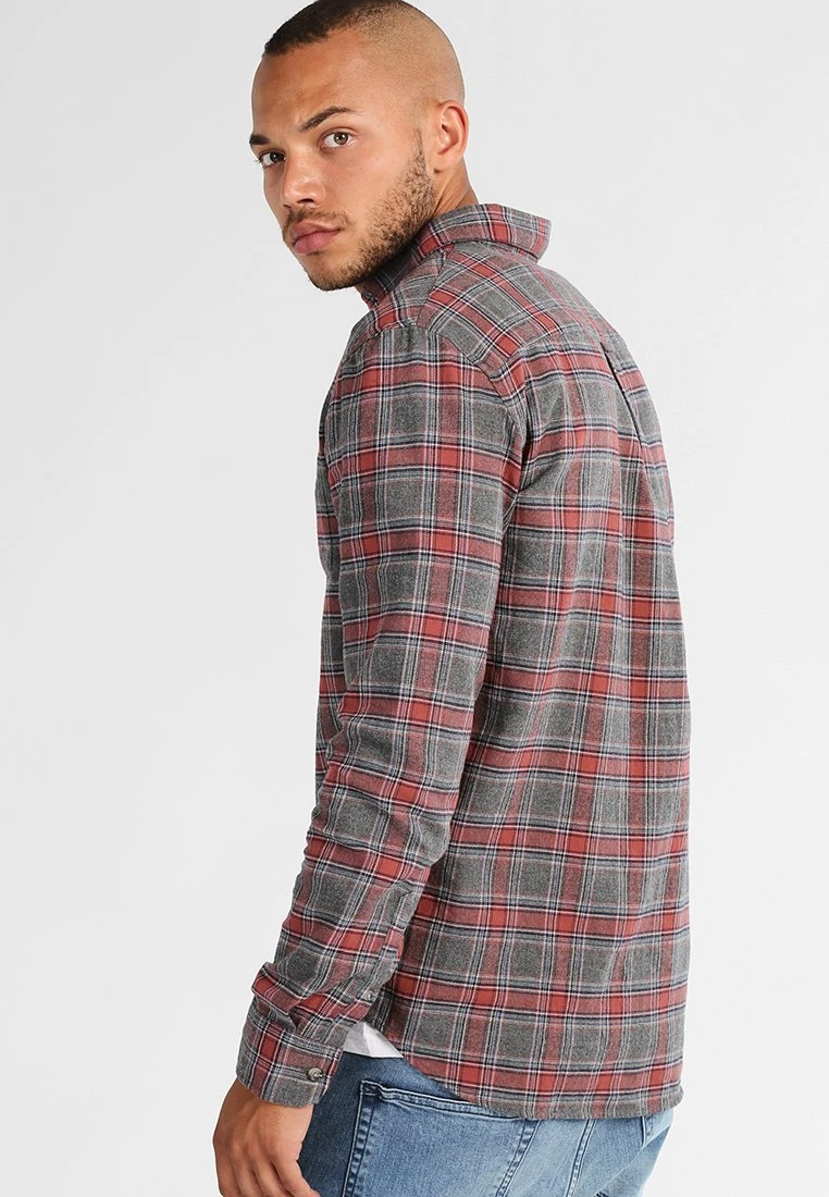 Pier One Koszula - Grey/coral 5 Pier One Koszula - Grey/coral - obrazek 3