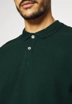 Pier One LONG SLEEVE 2 PACK - Koszulka Polo - Dark Grey/khaki -Sklep Z Odzieżą Męską 68dbc4c51b504bd5a94aea86ef156cd2