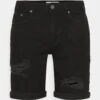 Pier One Szorty Jeansowe - Black 1 Pier One Szorty Jeansowe - Black -Sklep Z Odzieżą Męską 6a5f776f052149fab21c0f7a06b3f55c