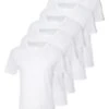Pier One 5 PACK - T-shirt Basic - White -Sklep Z Odzieżą Męską 6b35df84bdbf455e81a4f8ab5ed86de6
