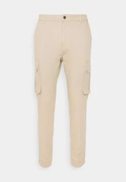 Pier One CUFFED SKINNY TROUSER - Bojówki - Tan 10 Pier One CUFFED SKINNY TROUSER - Bojówki - Tan -Sklep Z Odzieżą Męską 6cb40ff269ac4b5da48d78c12afd37ab