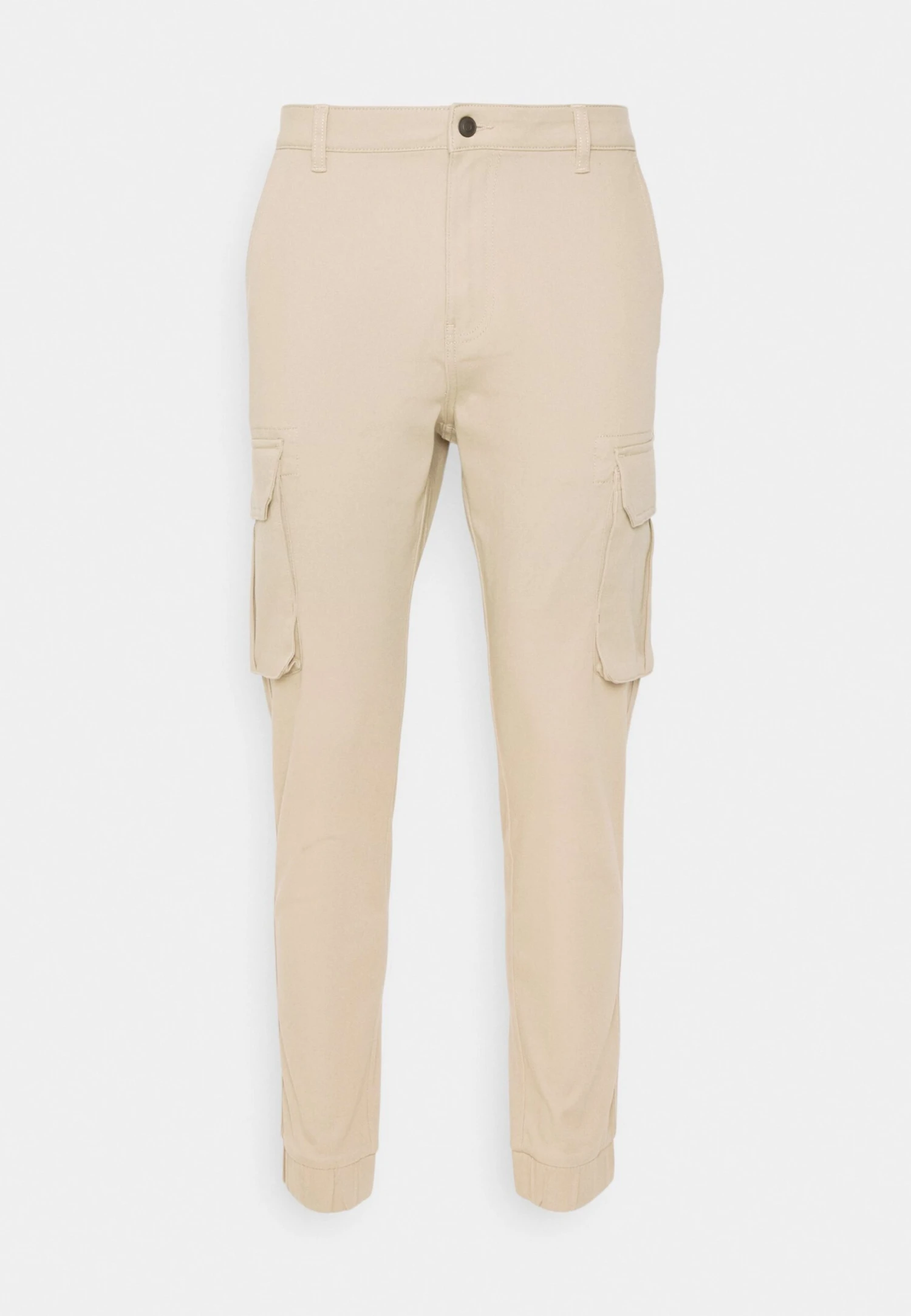 Pier One CUFFED SKINNY TROUSER - Bojówki - Tan 6 Pier One CUFFED SKINNY TROUSER - Bojówki - Tan - obrazek 4