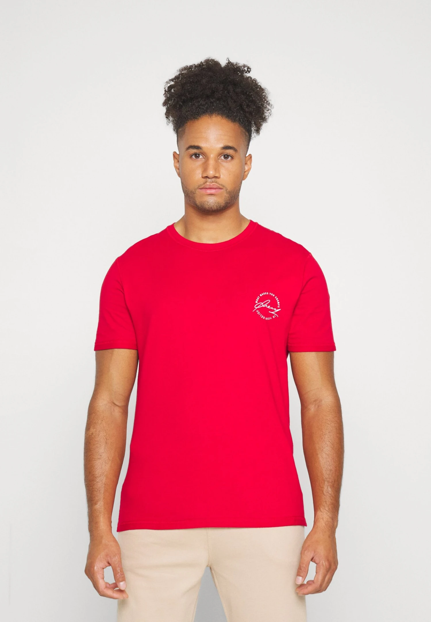 Pier One T-shirt Z Nadrukiem - Red 5 Pier One T-shirt Z Nadrukiem - Red - obrazek 3