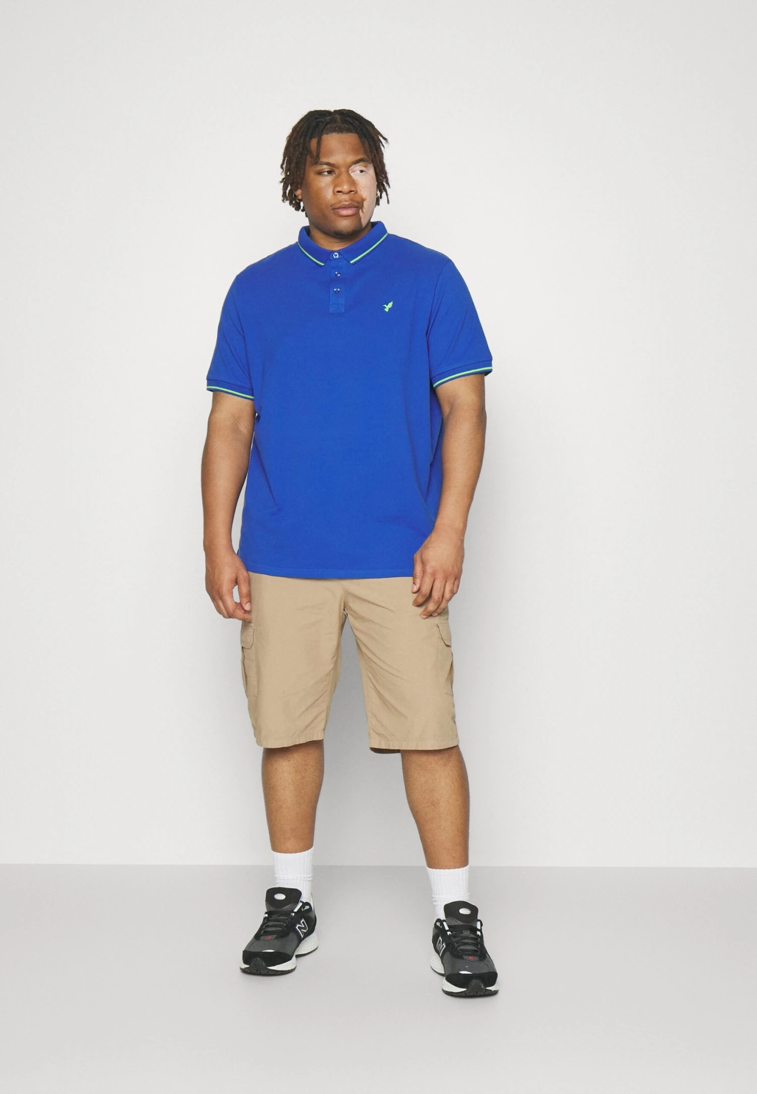 Pier One TIPPING BIRDY - Koszulka Polo - Blue 4 Pier One TIPPING BIRDY - Koszulka Polo - Blue - obrazek 2