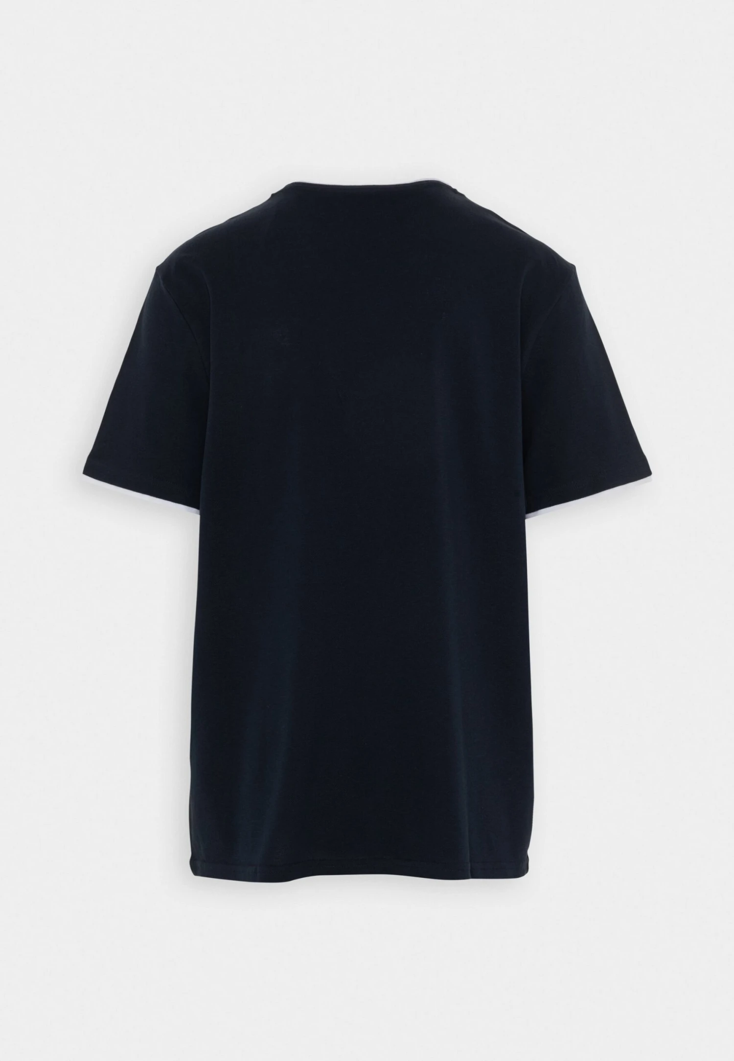 Pier One PIQUE EMBRO DETAIL - T-shirt Basic - Dark Blue 4 Pier One PIQUE EMBRO DETAIL - T-shirt Basic - Dark Blue - obrazek 2