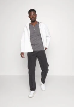 Pier One Bluzka Z Długim Rękawem - Dark Grey Melange -Sklep Z Odzieżą Męską 7659ec09ff694787b9a4a63e5c3aeffa