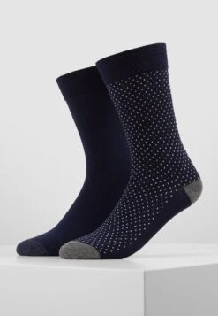 Pier One 5 PACK - Skarpety - Dark Blue/mottled Grey -Sklep Z Odzieżą Męską 790f625375ae42a0a115f29641ff457a