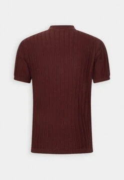 Pier One T-shirt Z Nadrukiem - Brown -Sklep Z Odzieżą Męską 806c7583150f4e1383022ba956f0e6e4