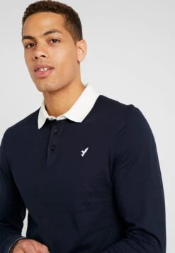 Pier One MUSCLE FIT - Koszulka Polo - Dark Blue -Sklep Z Odzieżą Męską 81d7814d00834a5088bec0e721899787