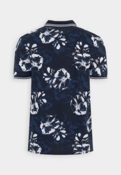 Pier One Koszulka Polo - Blue/black -Sklep Z Odzieżą Męską 862a32919b4349db92466ca1538948d4