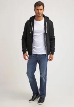 Pier One 2 PACK - T-shirt Basic - White/black