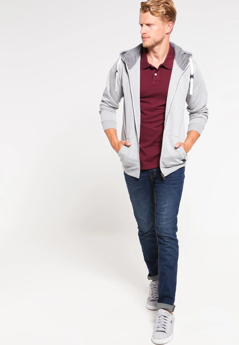 Pier One BASIC - Koszulka Polo - Bordeaux 4 Pier One BASIC - Koszulka Polo - Bordeaux - obrazek 2